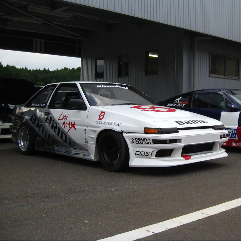 Origin Labo Stream Line Front Bumper for Toyota Corolla AE86 Trueno